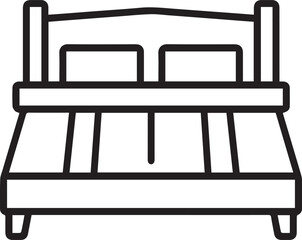 Fototapeta premium vector illustration of a bench