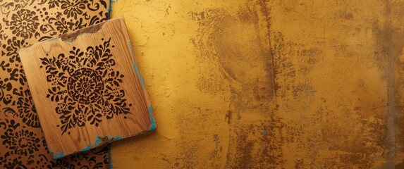 Traditional Design Stencil Mold Used