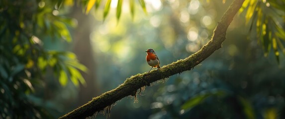 Fototapeta premium Anthus nattereri: Caminheiro Dourado, Ochre-breasted Pipit
