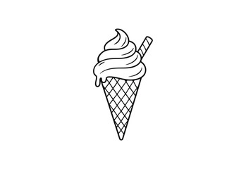 ice cream icon vector illustration