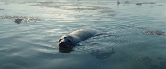 Seal observed floating in Norfolk waters