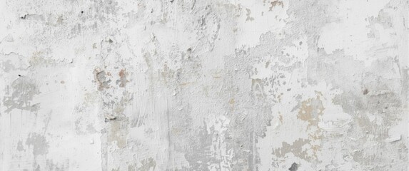 Fototapeta premium Distressed White Wall Backdrop Showcasing Vintage Charm and Urban Authenticity
