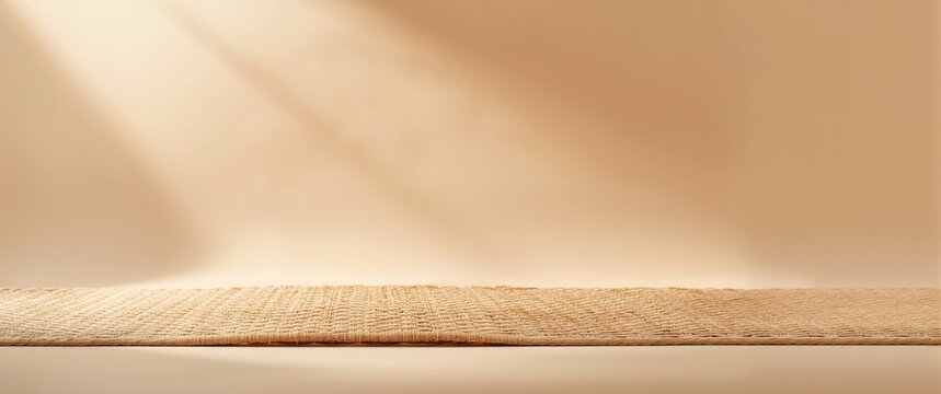 Maori takitahi weave on flax background - woven mat from New Zealand
