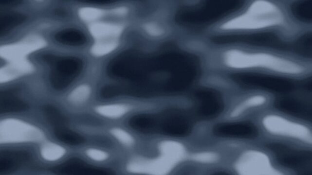 Abstract Dark Blue Camouflage Pattern Background.