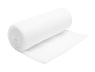 Medical bandage roll isolated on transparent background
