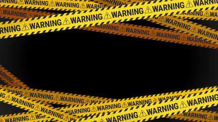 警告イメージの背景