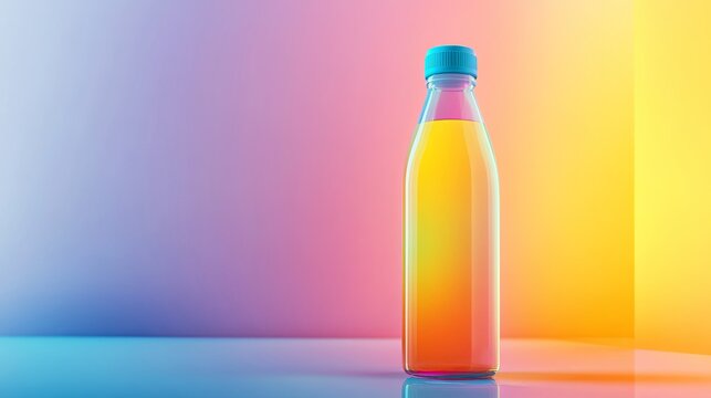 A trendy kombucha drink glowing in warm sunlight, highlighting fermentation and modern wellness culture.