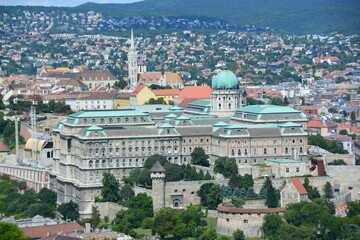 Fototapeta premium ハンガリー ブダペストの街並み