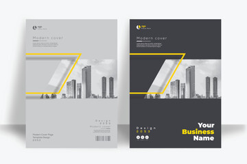 Corporate cover design template in A4. Can be use to Brochure, Annual Report, Magazine, Flyer, Poster	