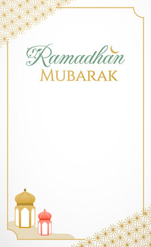 ramadhan eid mubarak 2026 vector aesthetic sage gold pink soft simple blank