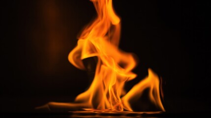Fototapeta premium Minimalist image of a lone flame shining vividly against a dark abstract background. wellbeing publications, coaching guides, designed for self-development media and inspirational learning.