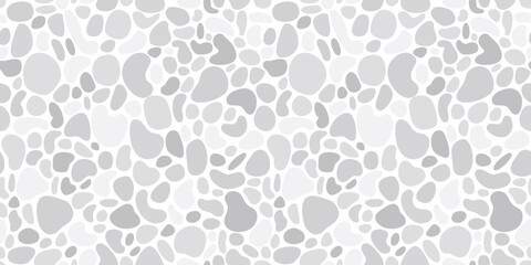 Vector illustration of seamless stone pattern creating natural textured background for modern design, decoration and surface concepts