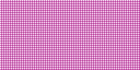 Pink and white gingham pattern. Seamless checkered plaid background, ideal for picnic themes, textiles, wrapping paper, and spring designs.