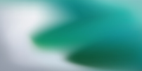Soft Green Abstract Gradient Background in Teal Hue, Calm, Modern, and Versatile for Design