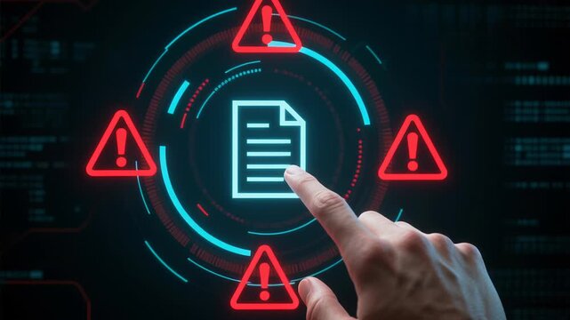 Digital document protection cybersecurity data privacy authentication verification secure business identity prevent unauthorized access, safe digital identity management crucial for business