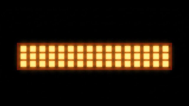 Minimalist 8-Bit Loading Bar in Rhythmic Pixel Progression