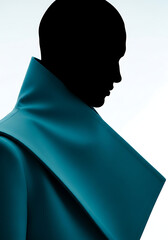 Abstract Color-Driven Fashion Editorial Portraits in Studio