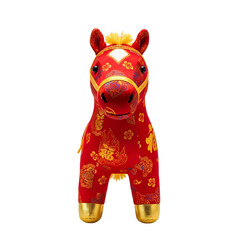 Colorful Chinese New Year Horse Decoration for Festive Celebrations