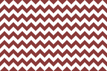 IndianRed and white color Zig zag seamless pattern.