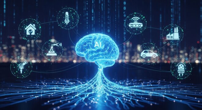 Artificial intelligence integration with IoT technology to enable smart automation