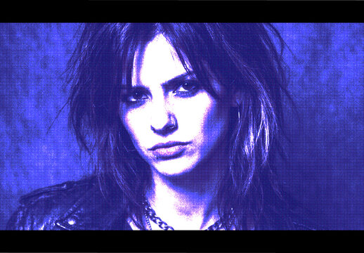 Grunge Old Risoprint Photo Effect