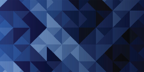 Obraz premium Abstract Blue Geometric Triangle Pattern Background for Tech, Design, and Digital Projects