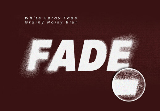 Fade Grainy Text Effect