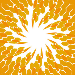abstract orange background