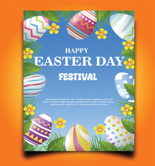 poster happy easter day 