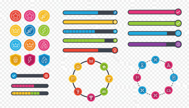 Achievement and Badge Systems for Games &ndash; Vector Bundle