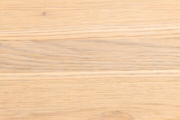Naklejka premium natural light warm honey blonde oak wood gentle wavy grain plank floor texture seamless background
