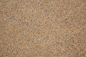 Detail of the sand in a beach
