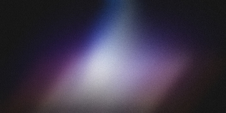 Abstract gradient background with purple blue dark grain
