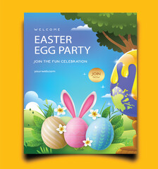 poster happy easter day 