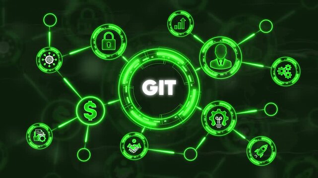 G I T System Network Concept with and Symbols software
