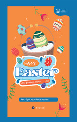 poster happy easter day 