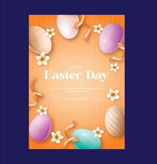 poster happy easter day 
