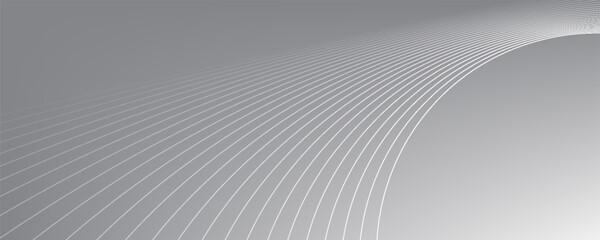 White and gray abstract gradient background wallpaper vector image for backdrop or presentation