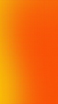 Animated abstract background aesthetic vertical orange and yellow gradient waves with halftone pattern and dots