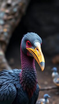 Ancient dodo, extinct bird, Mauritius native, stout body, hooked beak, extinction event,  avian,  hooked beak