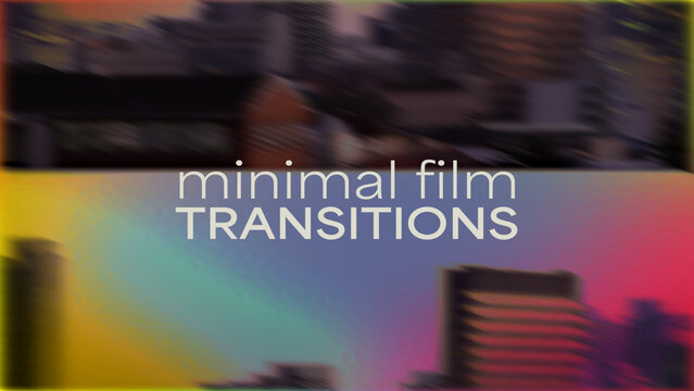 Colorful Minimal Film Transitions