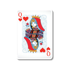 poker playing card vector