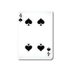 poker playing card vector