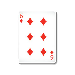 Obraz premium poker playing card vector