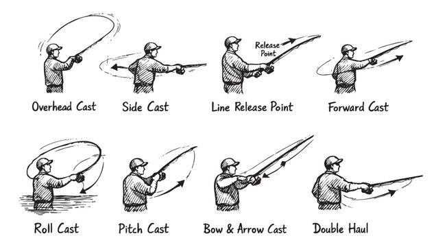 asian fishing pole diagram Fly Fishing Rod Images – Browse 222,863 Stock Photos, Vectors, and Video