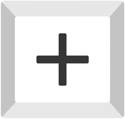 Obraz premium 플러스 키