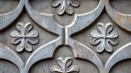 Floral Relief Pattern