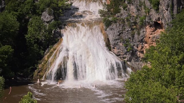 Turner Falls, Honey Creek, Arbuckle Mountains, Davis, Oklahoma