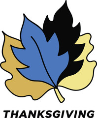 Abstract depth design with gold leaf smoky textures