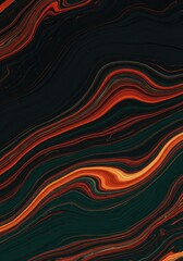 Abstract background featuring flowing veins of color creating a luxurious, highly reflective, and polished glossy marble texture ,precious ,vein ,reflection